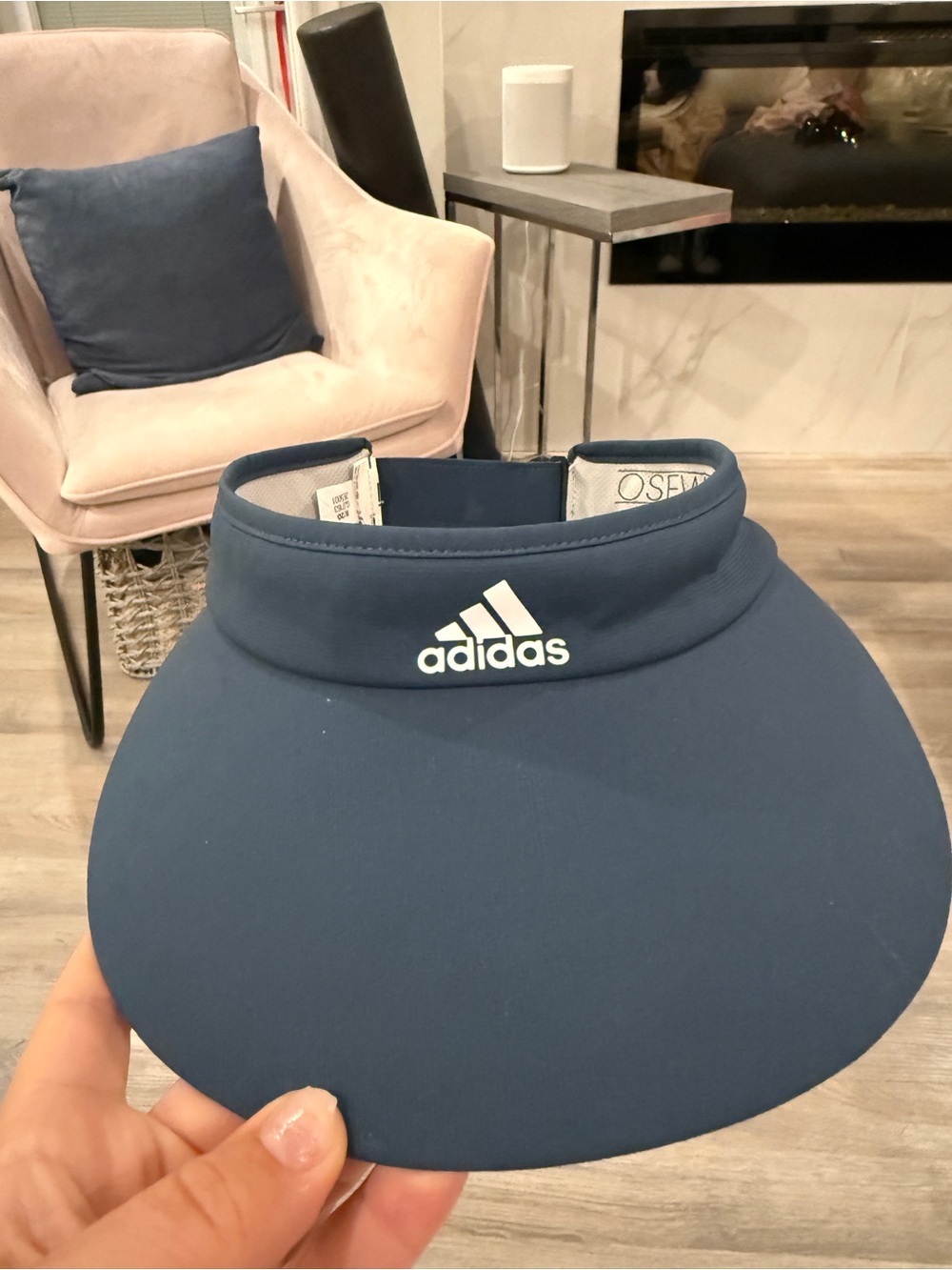 adidas Navy Blue golf visor